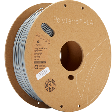 Polymaker PolyTerra PLA - Fossil Grey - 1.75mm - 1kg